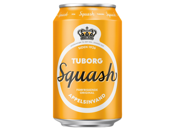 Tuborg Squash dåse 33 cl. 24 stk.