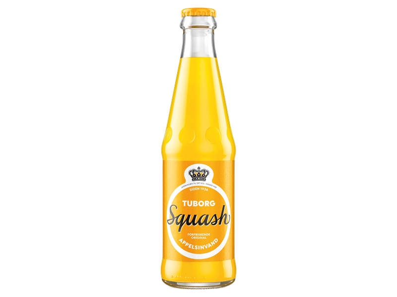 Tuborg Squash 25 cl.Flasker 30 stk.