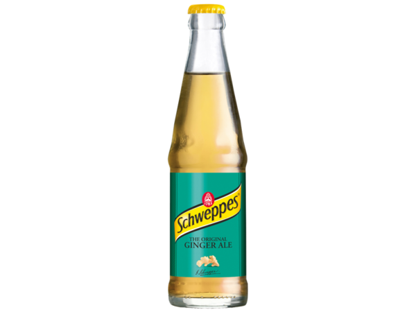 Schweppes Gingerale 25 cl.Flaske 30 stk.
