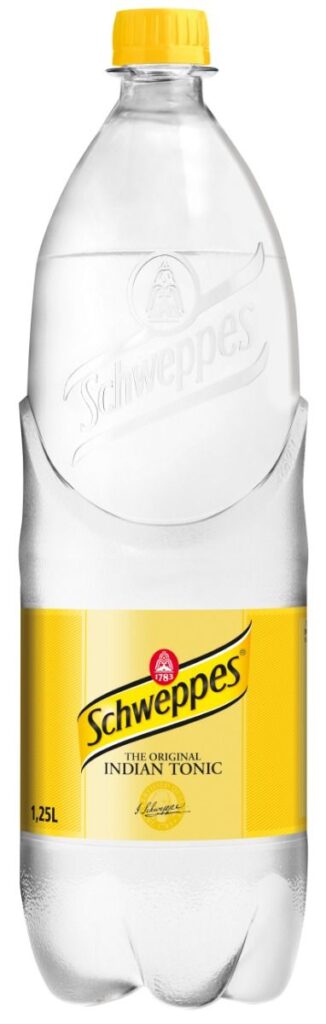 Schweppes Tonic 1,25 ltr. 8 stk.