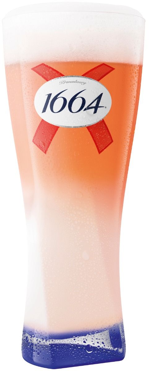 Kronenbourg 1664 rosé, 33 cl. 24 stk.