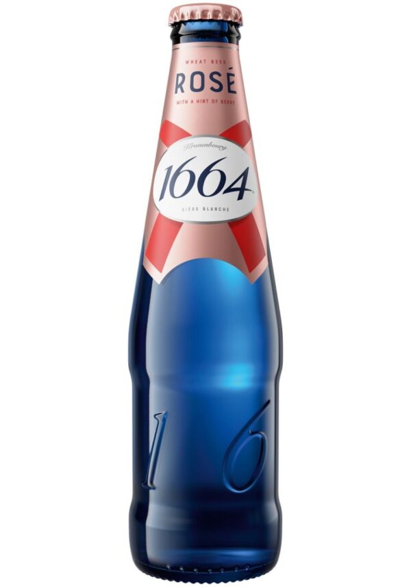 Kronenbourg 1664 rosé, 33 cl. 24 stk.