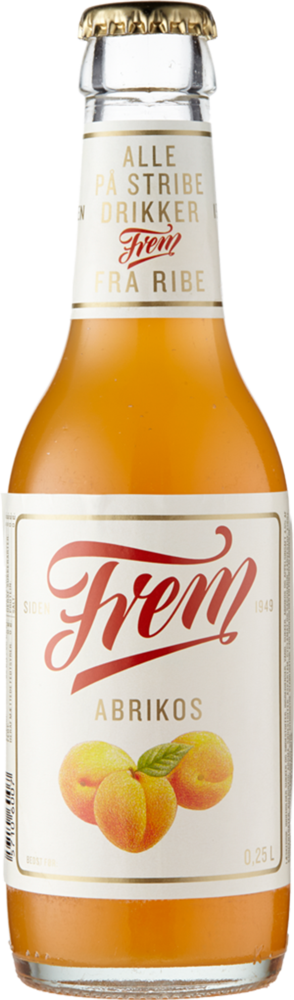 Frem Abrikos 25 cl. 24 stk.