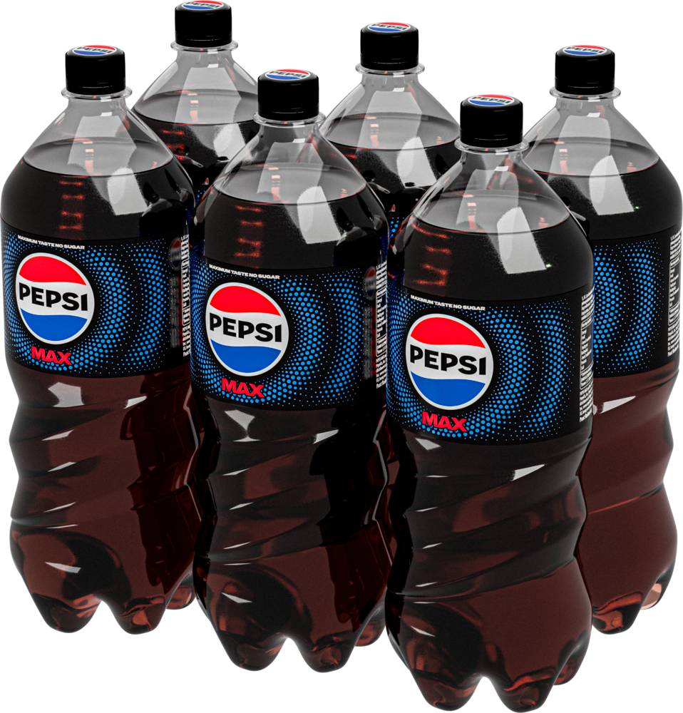 Pepsi Max 1,5 ltr. 6 stk.