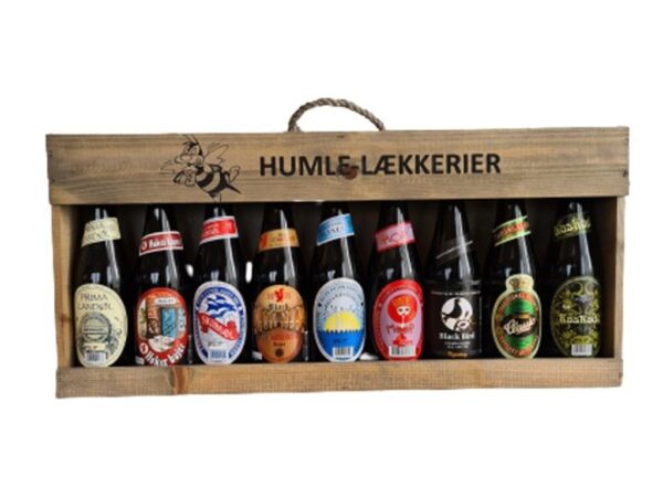 Træ/Humlelækkerier 9 stk. 33 cl.