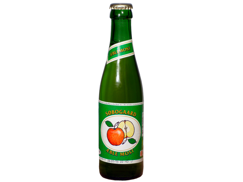 Søbogaard Æblemost øko 25 cl. 24 stk.