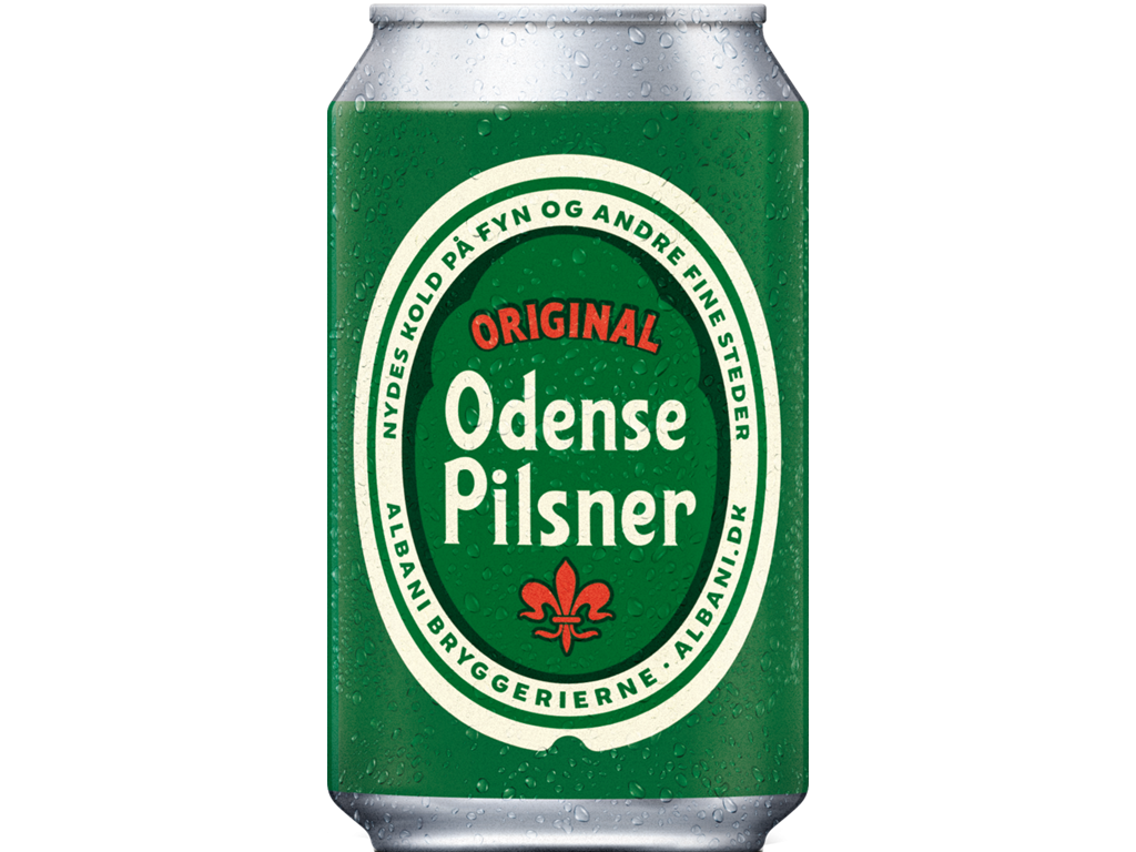Odense Pilsner ds  24 x 33 cl loose