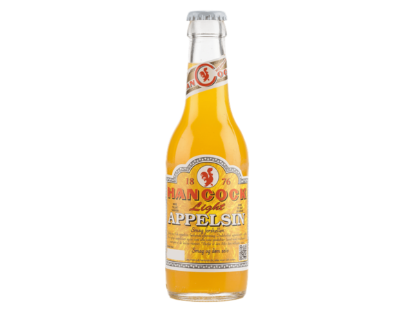 Hancock Appelsin Light 25 cl. 30 stk.