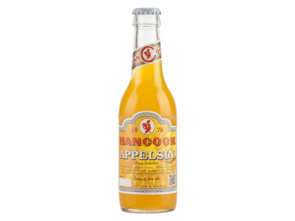 Hancock Appelsin 25 cl. 30 stk.