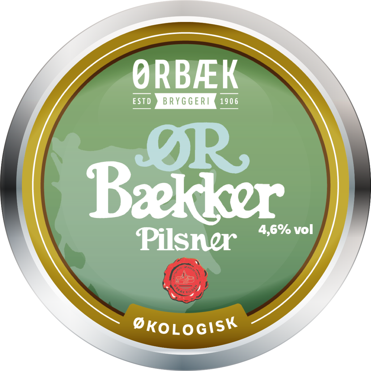 Fustage Ørbækker Pilsner øko 20 ltr.