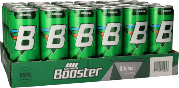 Faxe Kondi Booster Original 33 cl 24 stk