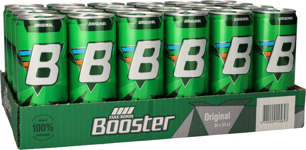 Faxe Kondi Booster Original 33 cl 24 stk