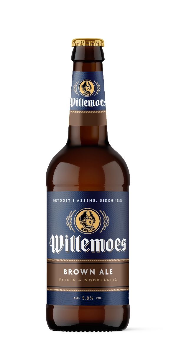 Willemoes Brown Ale  50 cl. 15 stk.