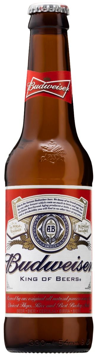 Budweiser 33 cl 24 stk.