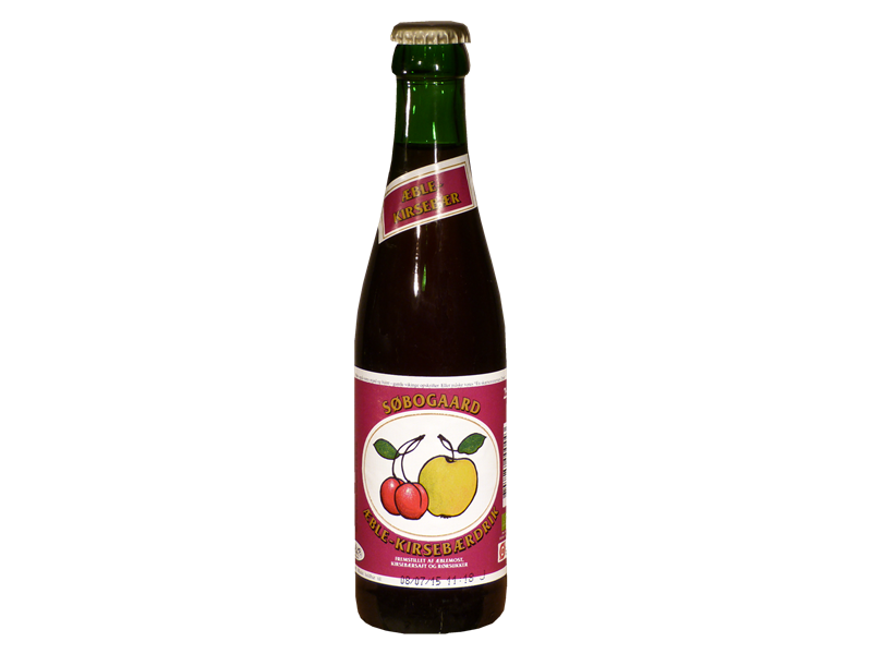 Søbogaard Æble/Kirsebær øko 25 cl 24 stk