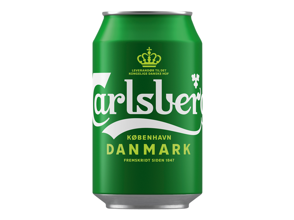 Carlsberg Pilsner 6stk dåse 33cl 24 stk.
