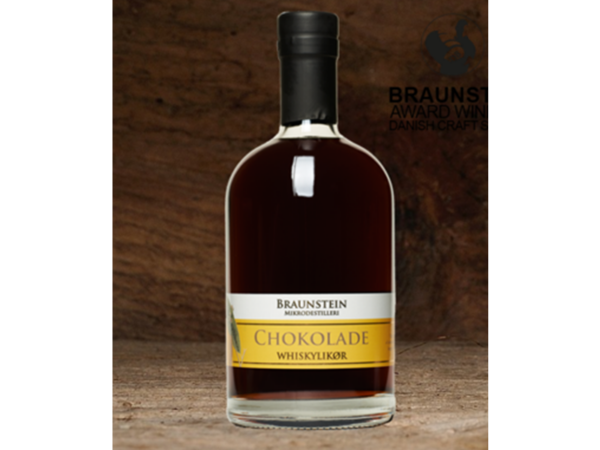 Braunstein Whisky Likør - Chokolade