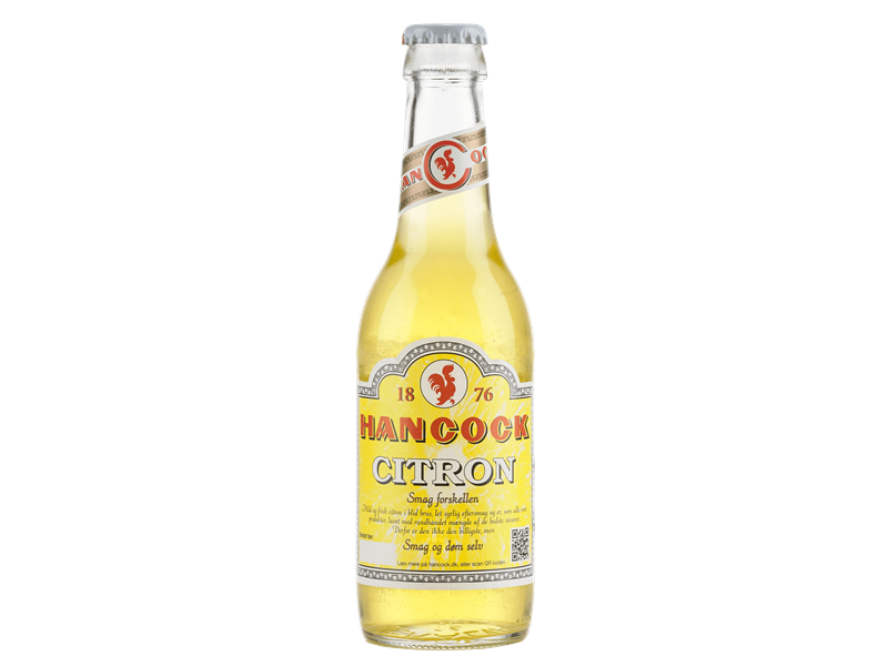 Hancock Citronvand 25 cl. 30 stk.