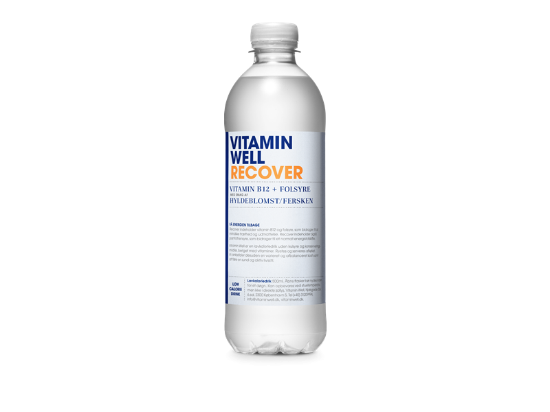 Vitamin Well Recover Hylde/fersken 50 cl