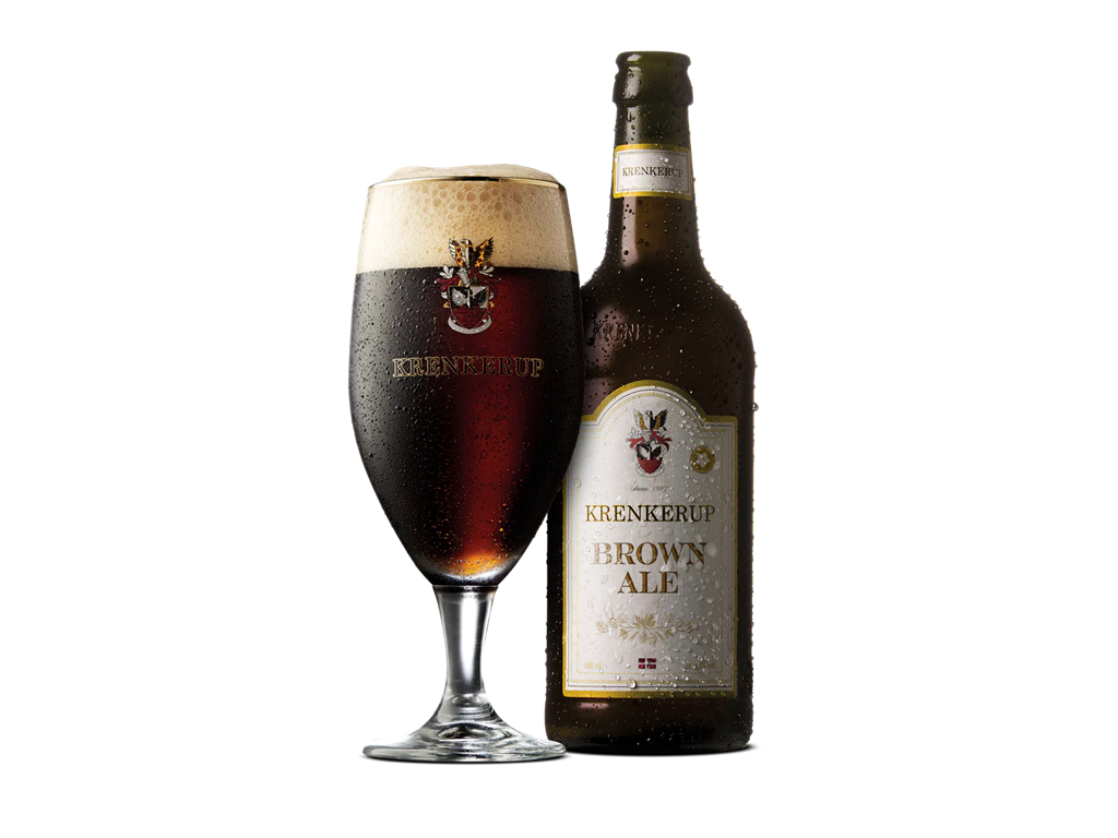Krenkerup Brown Ale, 12 stk. 50 cl.