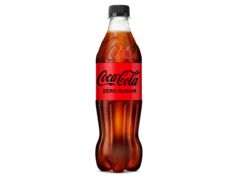 Coca Cola Zero Sugar 50 cl. 24 stk.
