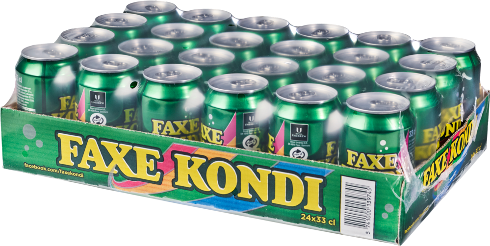 Faxe Kondi dåse 33 cl. 24 stk.