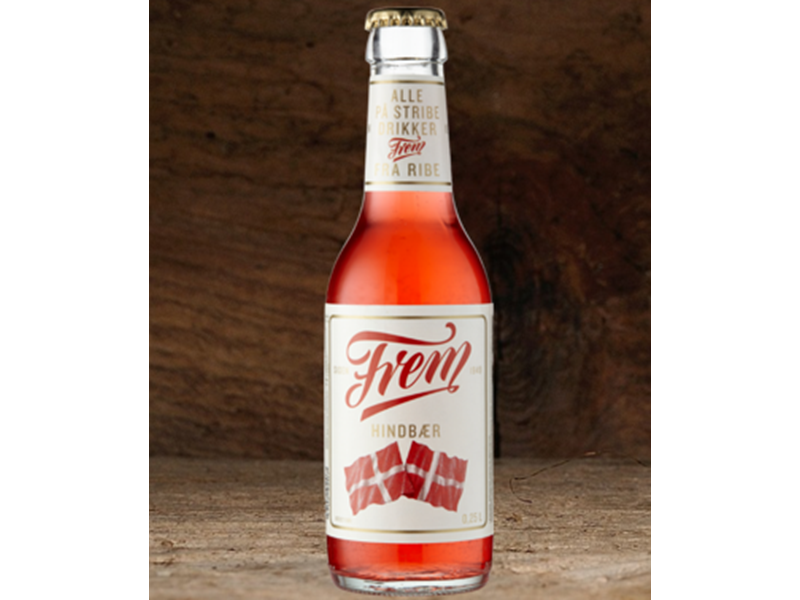 Frem Hindbær 25 cl. 24 stk.