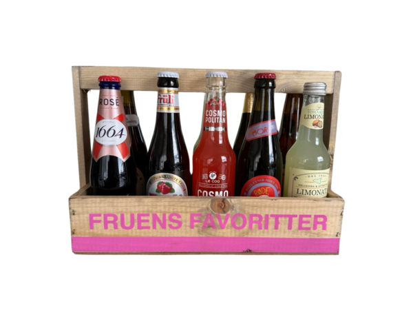Træ/Fruens favoritter m/10x33 cl