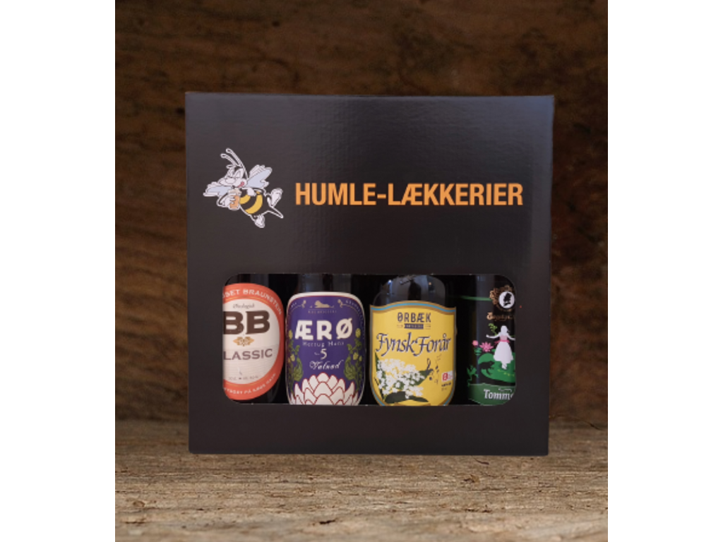 Pap/Humle lækkerier 5x4x50 cl. danske