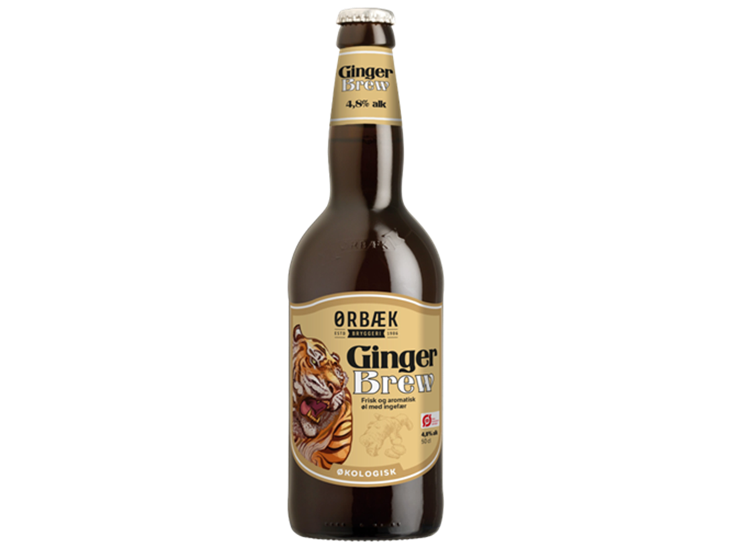 Ørbæk Ginger Brew 0,5 ltr. 12 stk.