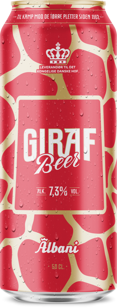 Albani Giraf dåse 50 cl. 24 stk.