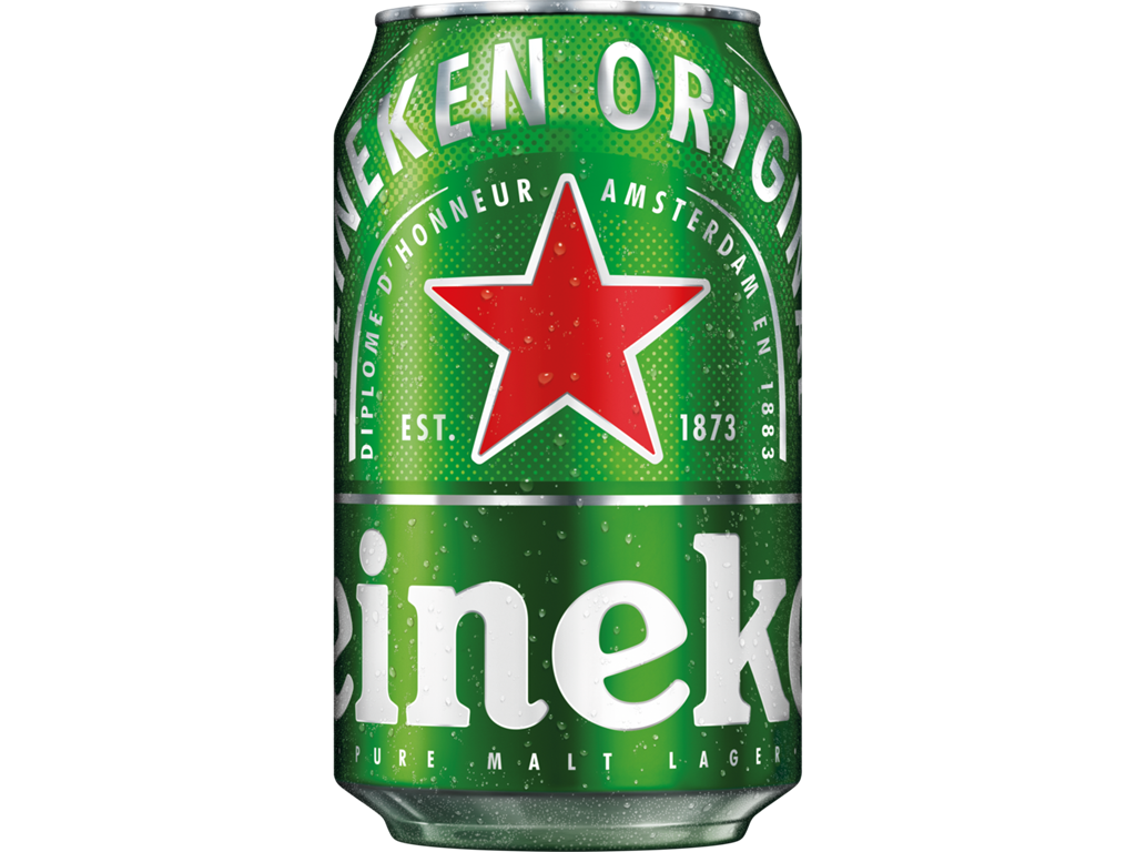 Heineken dåse ds  24 x 33 cl loose