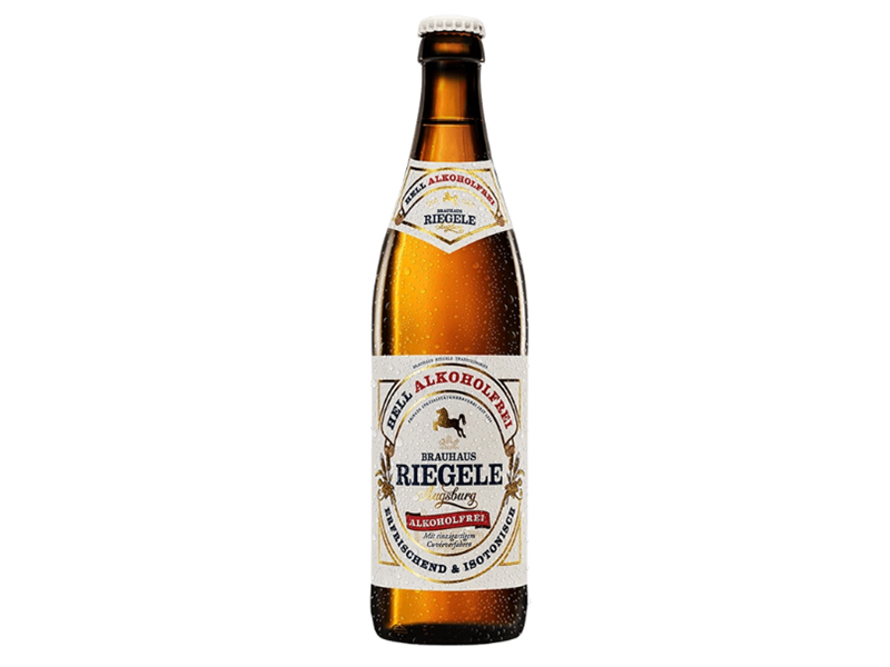 Riegele Hell Alkoholfri 50 cl. 20 stk.