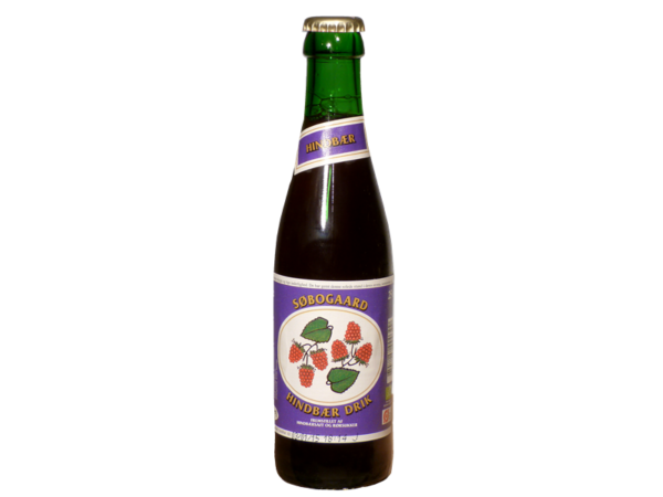 Søbogaard Hindbær øko 25 cl. 24 stk.