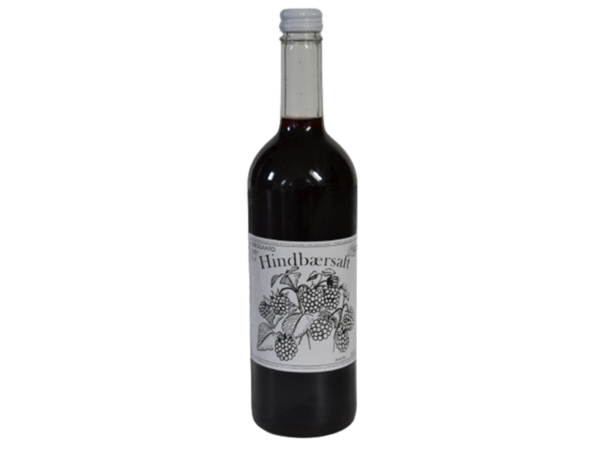 Søbogaard Hindbær saft øko 73 cl 12 stk.