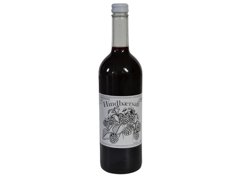 Søbogaard Hindbær saft øko 73 cl 12 stk.