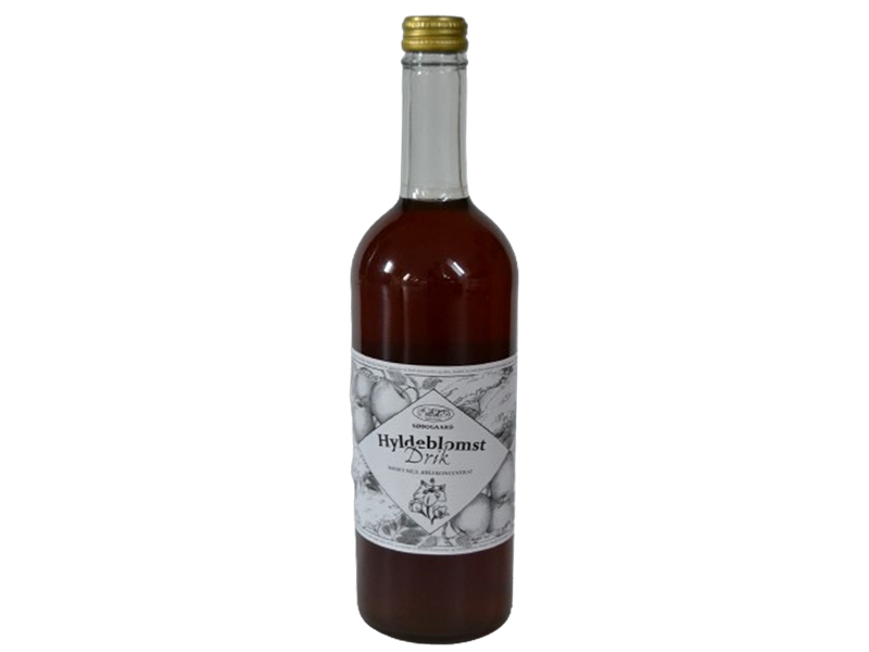 Søbogaard Hyldeblomst øko 73 cl 12 stk.