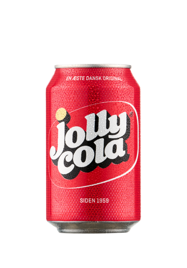 Jolly Cola dåse 33 cl. 18 stk.