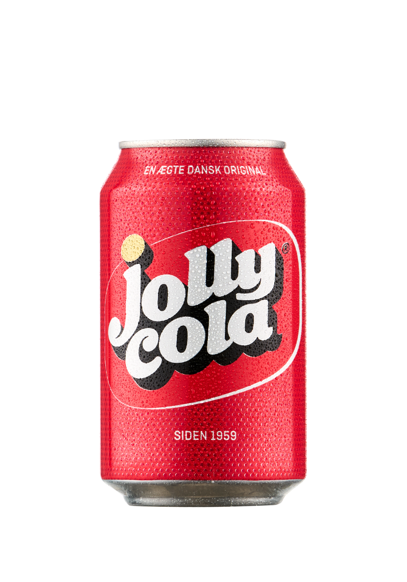 Jolly Cola dåse 33 cl. 18 stk.