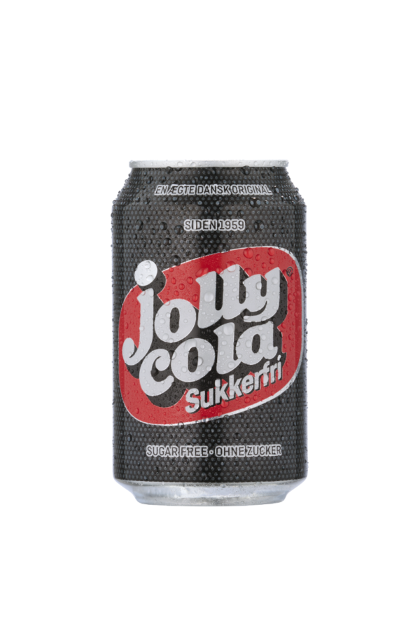 Jolly Cola light dåse 33 cl. 18 stk.