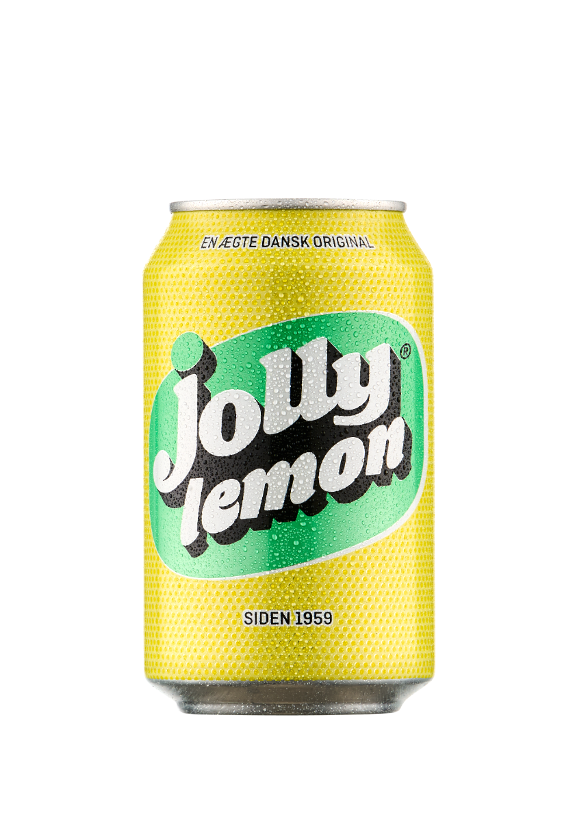 Jolly Lemon dåse 33 cl. 18 stk.