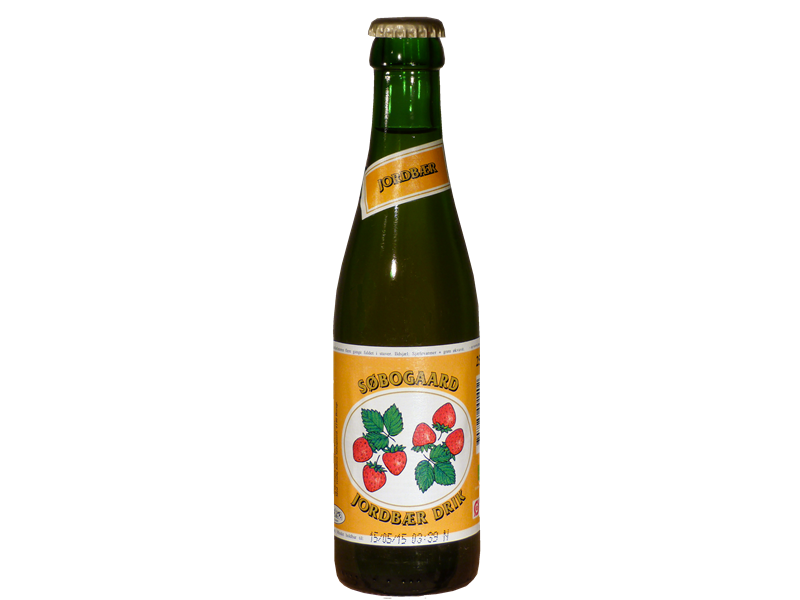 Søbogaard Jordbær øko 25 cl. 24 stk.