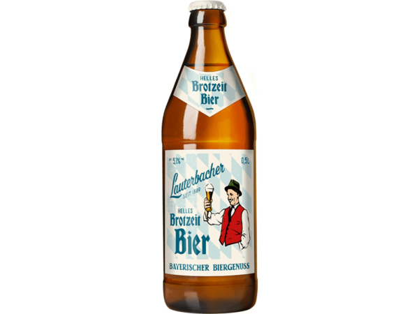 Lauterbacher Brotzeitbier Weisse  0,5 l