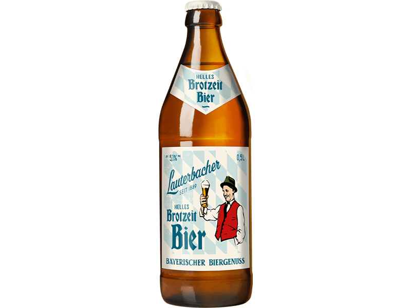 Lauterbacher Brotzeitbier Weisse  0,5 l