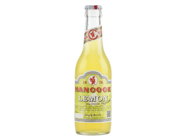 Hancock Lemon Squash 25 cl. 30 stk.