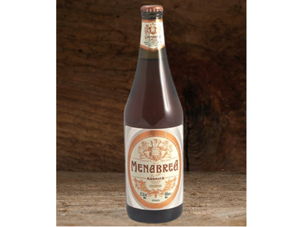 Menabrea Ambrata-lager 66 cl 15 stk.