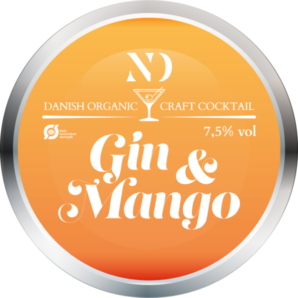 Ørbæk Cocktail Gin/ Mango 20 ltr Fustage