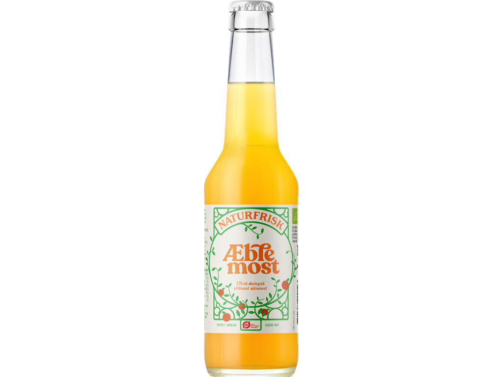 Ørbæk Æblemost øko 27,5 cl. 20 stk.