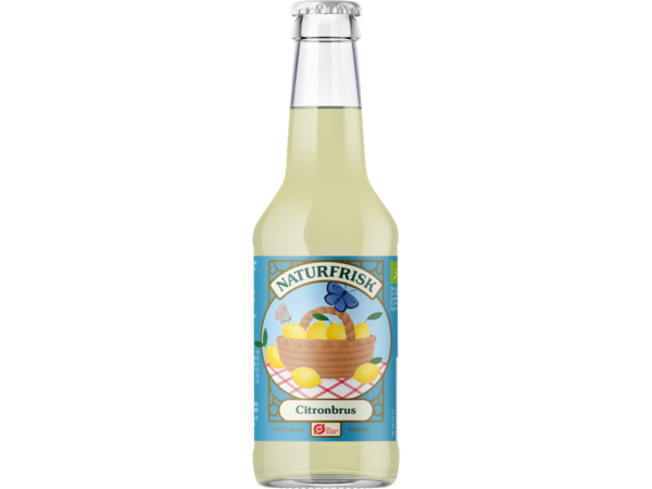 Ørbæk citronbrus, 25 cl. 12 stk.