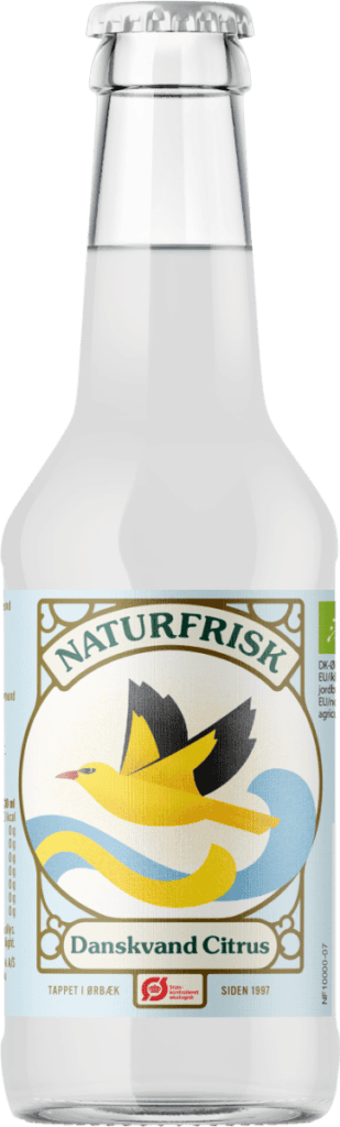 Naturfrisk DK-vand Citrus øko 25cl 12stk